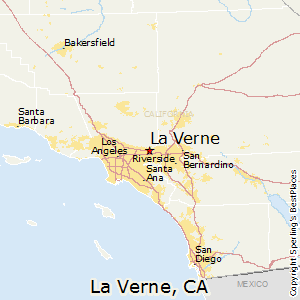La_Verne,California Map