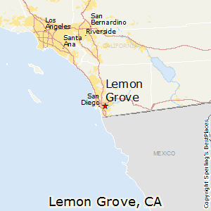 Lemon_Grove,California Map