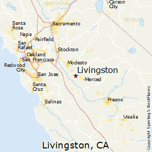 Livingston,California Map