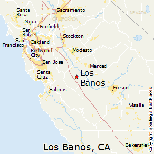 Los_Banos,California Map