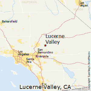 Lucerne_Valley,California Map
