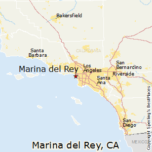 Marina_del_Rey,California Map