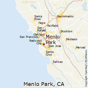 Menlo_Park,California Map