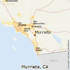 Murrieta,California Map