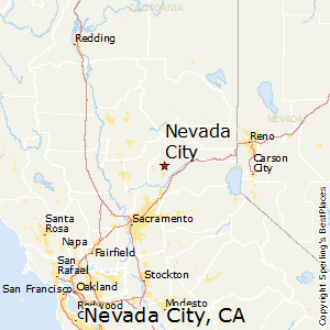 nevada city california map Best Places To Live In Nevada City California nevada city california map