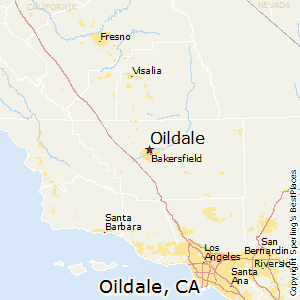 Oildale,California Map