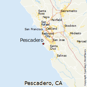Pescadero,California Map