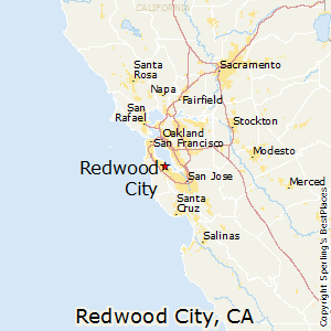Redwood_City,California Map