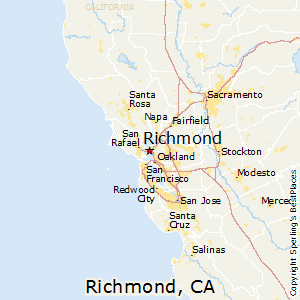 Richmond,California Map