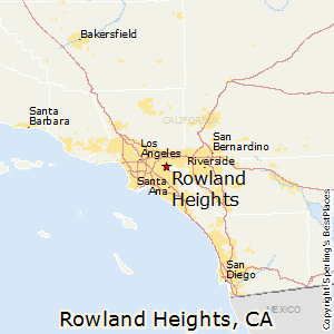 Rowland_Heights,California Map