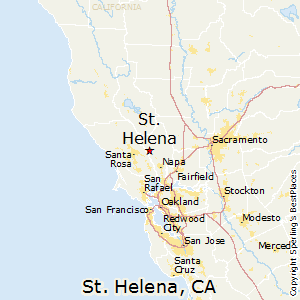St_Helena,California Map