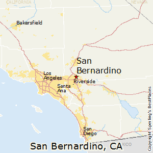 San_Bernardino,California Map