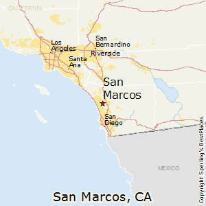 San_Marcos,California Map