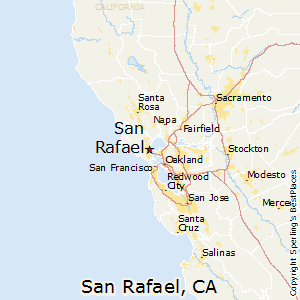 San_Rafael,California Map