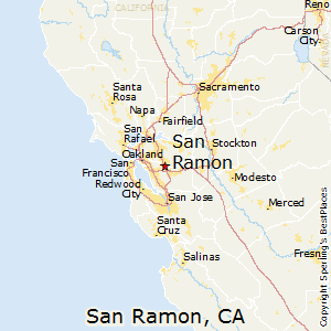 San_Ramon,California Map