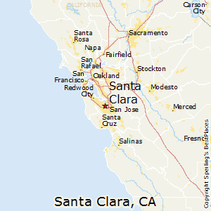 Santa_Clara,California Map