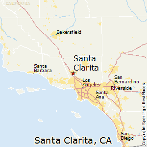 Santa_Clarita,California Map