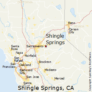Shingle_Springs,California Map