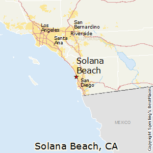 Solana_Beach,California Map