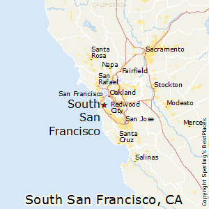 South_San_Francisco,California Map