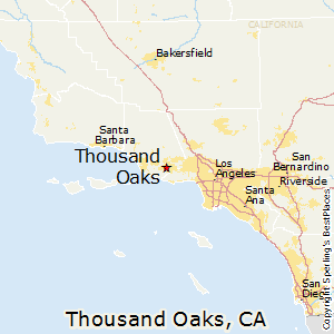 Thousand_Oaks,California Map