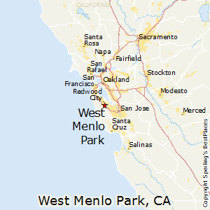 West_Menlo_Park,California Map