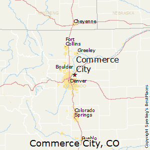 Commerce_City,Colorado Map