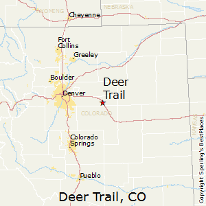 Deer_Trail,Colorado Map