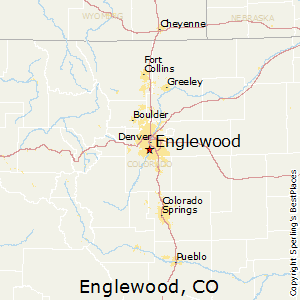 Englewood,Colorado Map