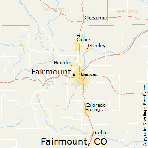 Fairmount,Colorado Map