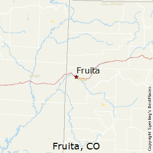 Fruita,Colorado Map