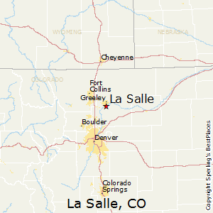 La_Salle,Colorado Map