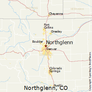 Northglenn,Colorado Map