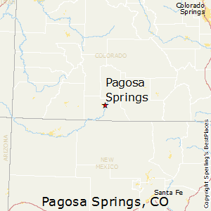 Pagosa_Springs,Colorado Map