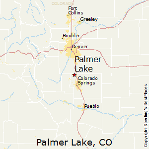 Palmer_Lake,Colorado Map