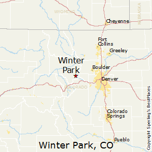 Winter_Park,Colorado Map