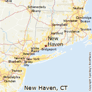New_Haven,Connecticut Map
