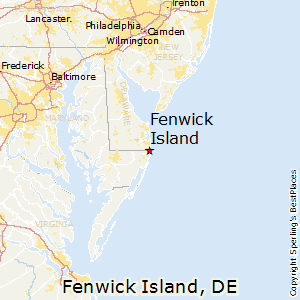 Map Of Fenwick Island Delaware Best Places To Live In Fenwick Island, Delaware