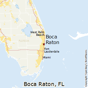 Boca_Raton,Florida Map
