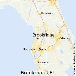 Brookridge,Florida Map