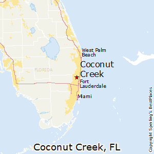 Coconut_Creek,Florida Map