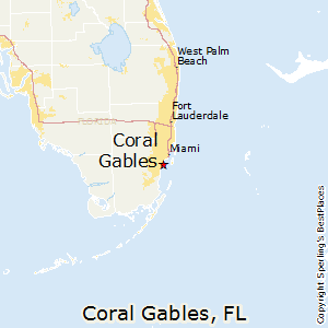 Coral_Gables,Florida Map