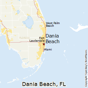 Dania_Beach,Florida Map