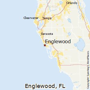 Englewood,Florida Map
