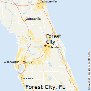 Forest_City,Florida Map