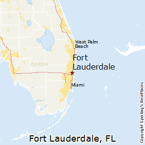 Fort_Lauderdale,Florida Map
