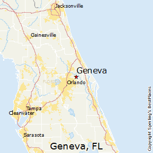 Map Of Geneva Florida Best Places to Live in Geneva, Florida