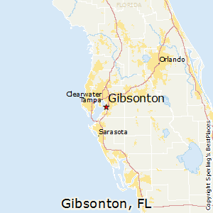 Map Of Gibsonton Florida Best Places to Live in Gibsonton, Florida