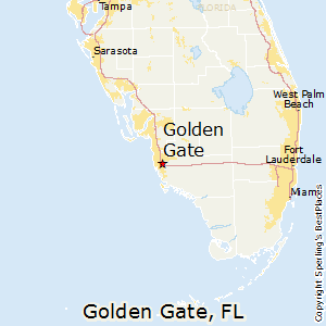 Golden_Gate,Florida Map