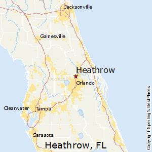 Heathrow,Florida Map